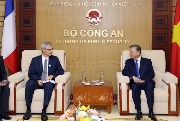 Vietnam y Francia fortalecen cooperacion entre agencias de aplicacion de la ley hinh anh 1