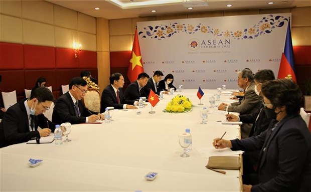 Relaciones de asociacion estrategica Vietnam - Filipinas registran desarrollo positivo hinh anh 1