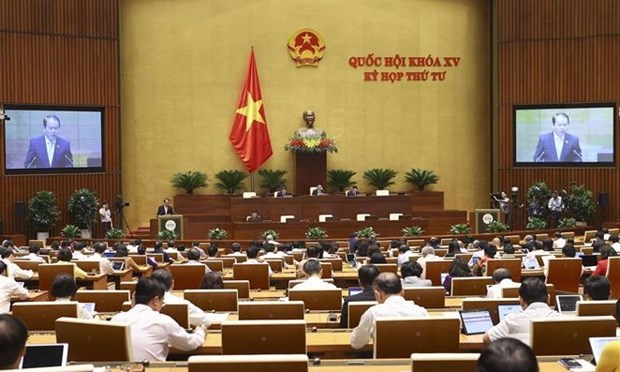Parlamento vietnamita discute sobre proyectos de leyes modificadas hinh anh 1