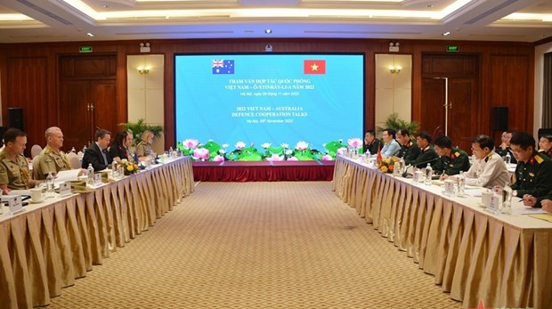 Vietnam y Australia fortalecen cooperacion en la defensa hinh anh 1
