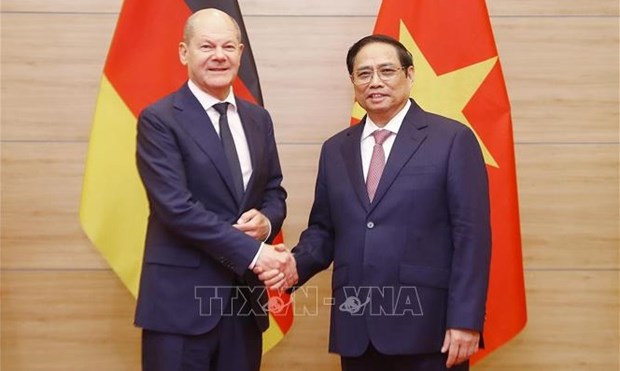 Visita del canciller aleman a Vietnam impulsa cooperacion economica bilateral hinh anh 1