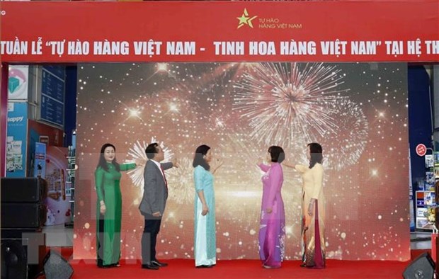 Inauguran semana para honrar a productos vietnamitas hinh anh 1
