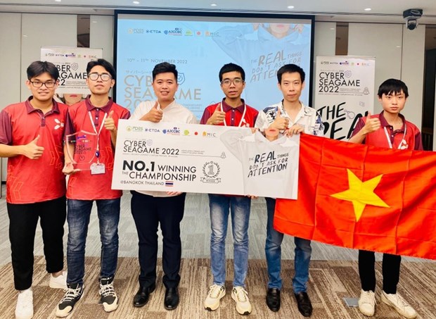 Vietnam gana torneo Cyber SEA Game 2022 hinh anh 1