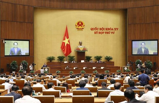 Asamblea Nacional de Vietnam realiza el ultimo dia de cuarto periodo de sesiones hinh anh 1