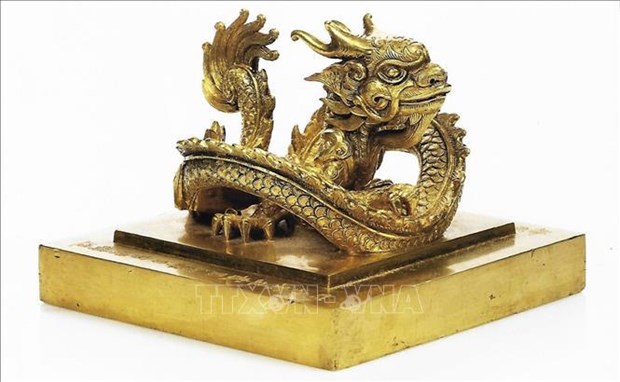Negocian con exito para repatriar sello de oro de la dinastia Nguyen hinh anh 1