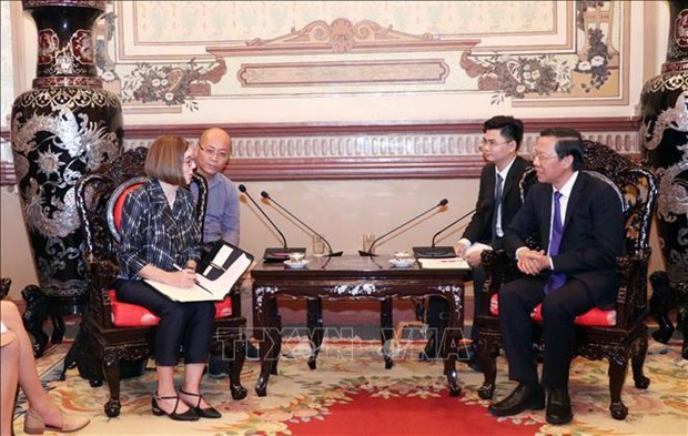 Estado de Oregon desea fortalecer cooperacion multifacetica con Ciudad Ho Chi Minh hinh anh 1