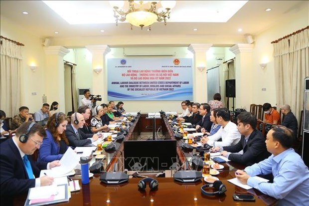 Dialogo promueve cooperacion laboral entre Vietnam y Estados Unidos hinh anh 1