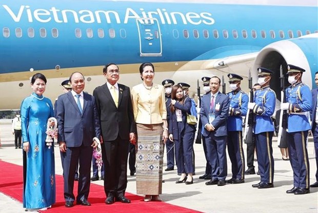 Presidente de Vietnam inicia visita oficial a Tailandia hinh anh 2