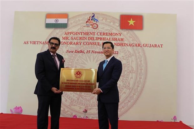 Vietnam nombra consul honorario en estado indio de Gujarat hinh anh 2