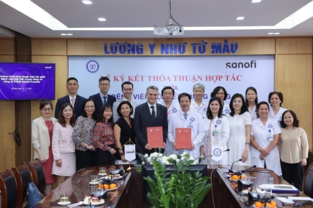 Sanofi y hospital vietnamita firman memorando para elevar conciencia publica sobre diabetes hinh anh 1