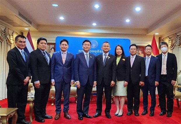 Ministerios de Justicia de Vietnam y Tailandia mejoran eficiencia de cooperacion hinh anh 2