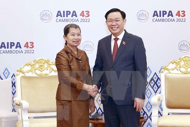 Vietnam y Camboya acuerdan fortalecer cooperacion bilateral hinh anh 1
