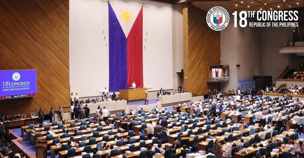 Camara de Representantes de Filipinas aprueba resolucion sobre impulso de lazos con Vietnam hinh anh 1