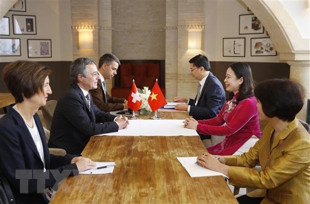 Vicepresidenta de Vietnam sostiene encuentros con lideres mundiales hinh anh 3