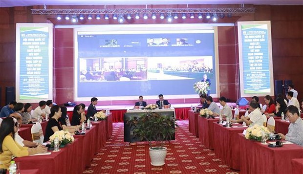 Localidades vietnamita y china promueven comercio y cooperacion empresarial hinh anh 1