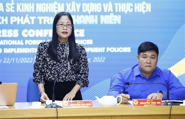 Vietnam albergara foro internacional sobre politicas de desarrollo juvenil hinh anh 1