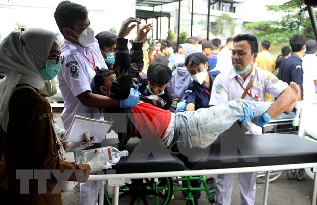 Indonesia ofrecera indemnizaciones a victimas del terremoto hinh anh 1