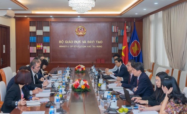 Vietnam aprecia asistencia de BM en proyectos educativos hinh anh 1