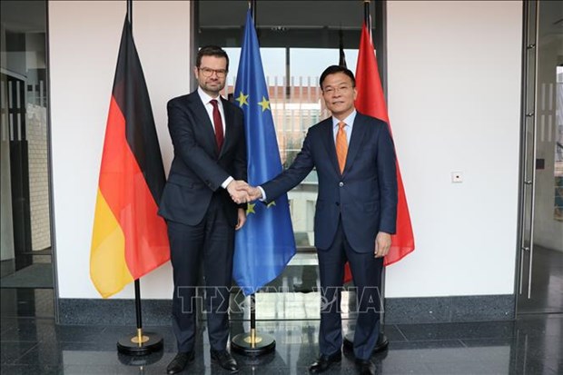 Vietnam y Alemania promueven cooperacion en campo judicial hinh anh 1