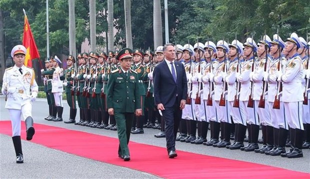 Fomentan Vietnam y Australia cooperacion en defensa hinh anh 1