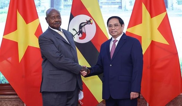 Primer ministro vietnamita aboga por profundizar nexos con Uganda hinh anh 1