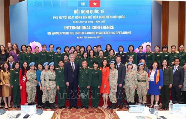 Promueven en Vietnam papel de mujeres en operaciones de mantenimiento de paz hinh anh 1