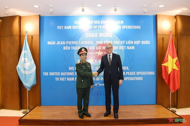 Vietnam y ONU refuerzan cooperacion en mantenimiento de la paz hinh anh 1