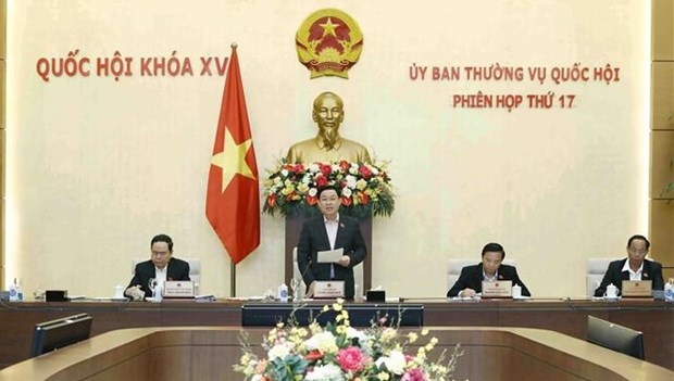Inauguran reunion 17 del Comite Permanente del Parlamento de Vietnam hinh anh 1