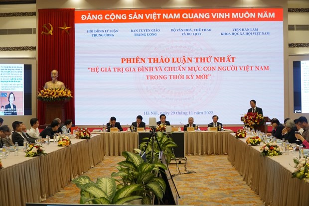 Efectuan en Vietnam seminario sobre valores nacionales y culturales hinh anh 1