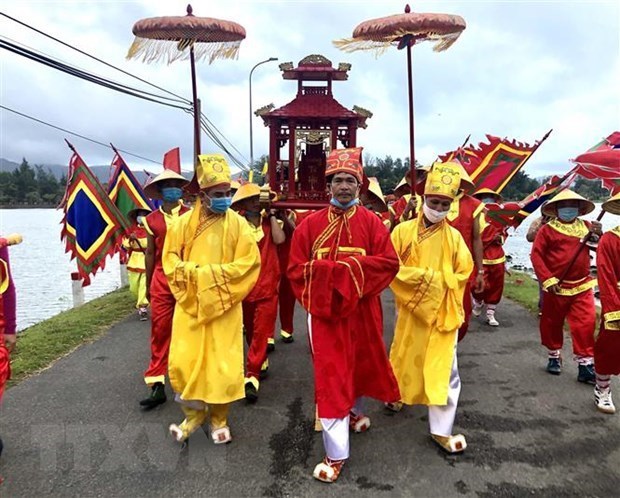 Preservan belleza cultural de festivales folcloricos en Ba Ria - Vung Tau hinh anh 1