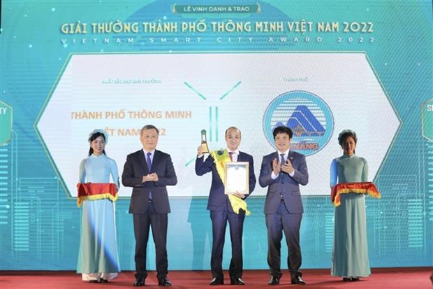 Da Nang gana por tercera vez premio de ciudad inteligente hinh anh 2