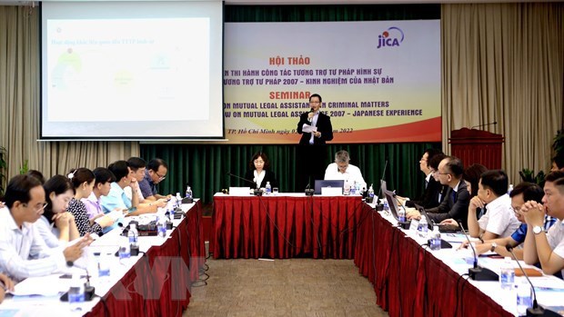 Vietnam intercambia experiencias con Japon en labores de asistencia legal mutua hinh anh 1