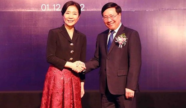 Conmemoran 30 anos del establecimiento de relaciones diplomaticas Vietnam-Corea del Sur hinh anh 1