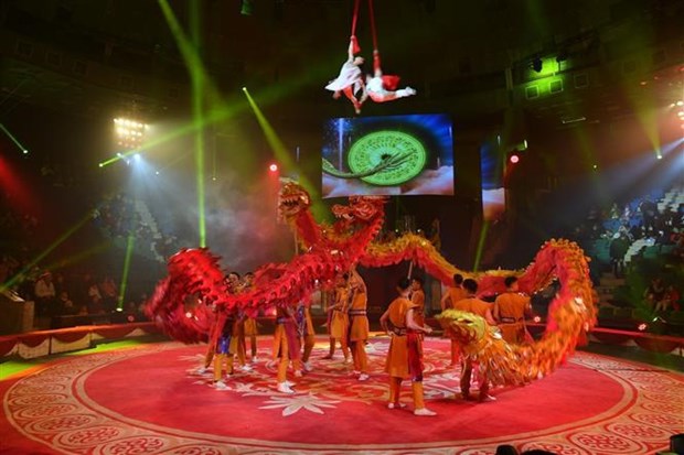 Inauguran en Hanoi el Festival Internacional del Circo 2022 hinh anh 1