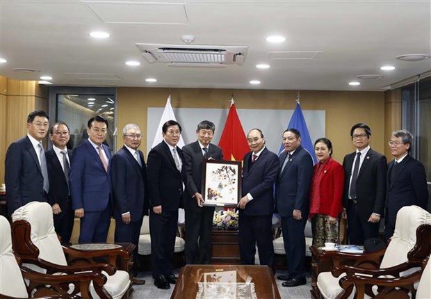 Presidente sostiene encuentros con organizaciones de amistad Corea del Sur-Vietnam hinh anh 2