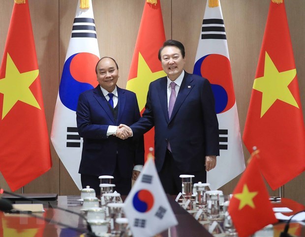 Vietnam y Corea del Sur establecen relaciones de asociacion estrategica integral hinh anh 1