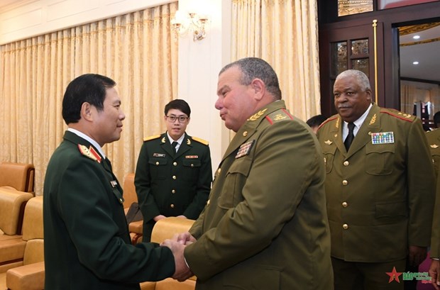 Promueven Vietnam y Cuba cooperacion en defensa hinh anh 2