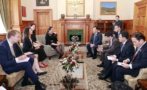 Presidente del Parlamento vietnamita se reune con gobernadora general de Nueva Zelanda hinh anh 1