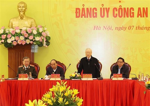 Resaltan esfuerzos y avances de Comision Central de Seguridad Publica de Vietnam hinh anh 1