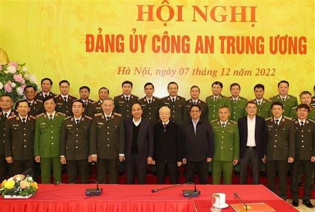 Resaltan esfuerzos y avances de Comision Central de Seguridad Publica de Vietnam hinh anh 2