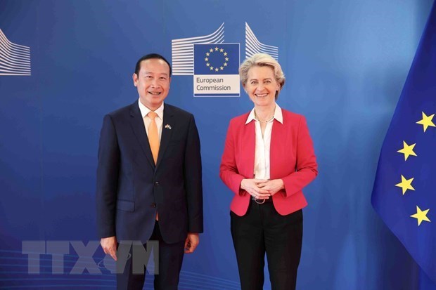Promueven cooperacion entre Vietnam y Union Europea a nueva altura hinh anh 1