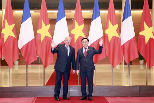Vietnam otorga importancia a nexos con Francia, afirma presidente parlamentario hinh anh 1