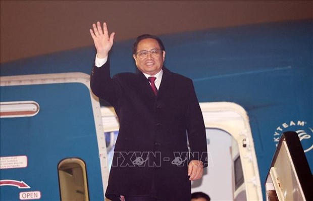 Primer ministro de Vietnam inicia visita oficial a Paises Bajos hinh anh 1