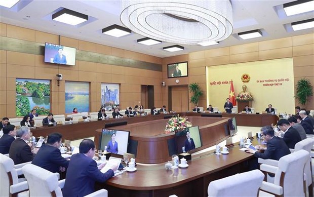 Comite Permanente del Parlamento vietnamita inaugura su 18ª sesion hinh anh 2