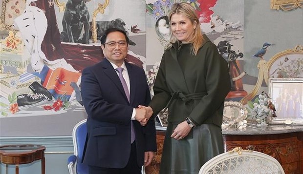 Premier vietnamita sostiene encuentro con la reina holandesa Maxima hinh anh 1