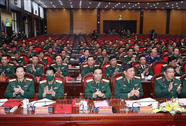 Revisan resolucion del PCV sobre estrategia de defensa nacional hinh anh 2