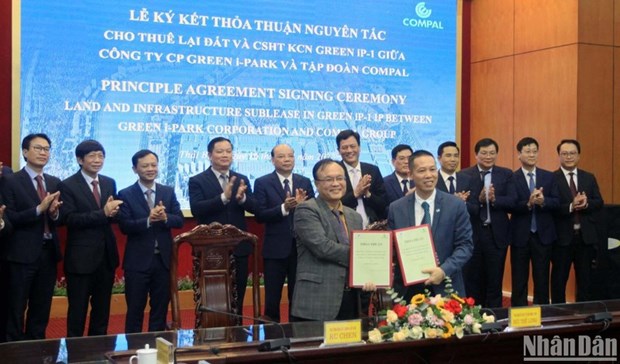 Grupo taiwanes destina inversion millonaria en provincia vietnamita hinh anh 1