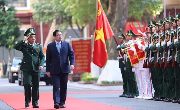 Primer ministro de Vietnam aplaude logros de fuerza de guardia fronteriza hinh anh 1