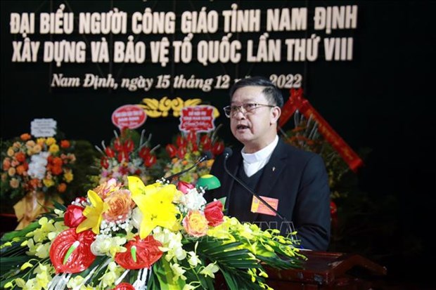 Seguidores catolicos en Vietnam contribuyen al desarrollo comun del pais hinh anh 1