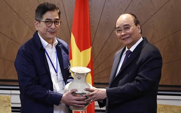 Presidente vietnamita exhorta a mayores inversiones de empresas indonesias hinh anh 2